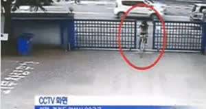 학교에 침입한 여장남자의 최후