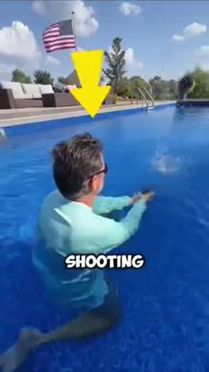 물 속에서 총을 쏘는 이유