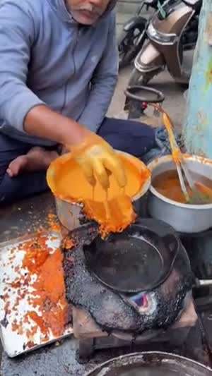 인도의 길거리 튀김 간식