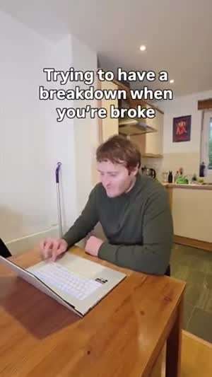 돈이 없을 때 멘붕이 오고 화가 나면...