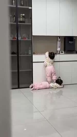 협동심 좋은 쌍둥이