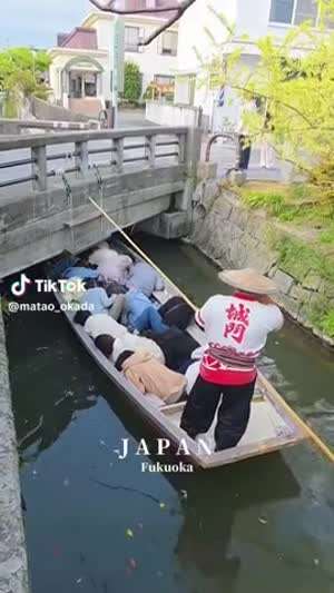 일본 후쿠오카의 뱃놀이 코스.mp4