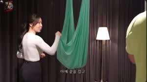 손가락 4개를 넣으라는 요가 강사님