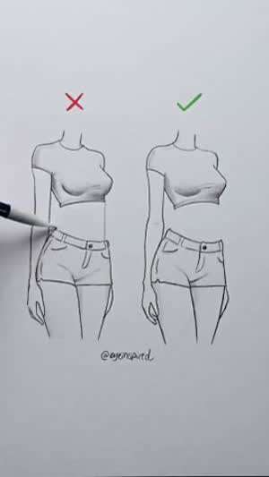 여자 몸을 잘 그리는 팁.gif