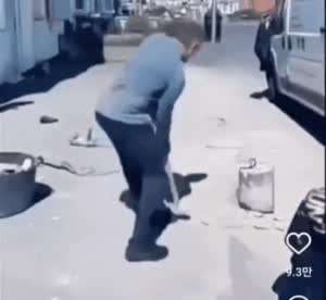 늦었지만 슬릭백 챌린지 참여하는 아재