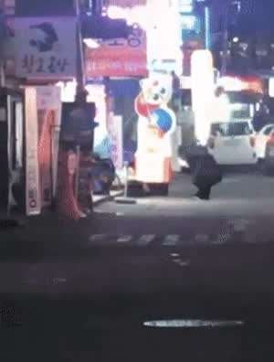 구리시 레전드 만취녀.