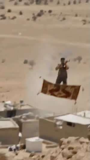 이란 공군에게 공격받는 미 공군.gif