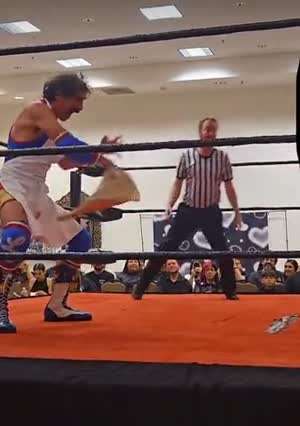 레슬링 사기 기술 등장 ㄷㄷ