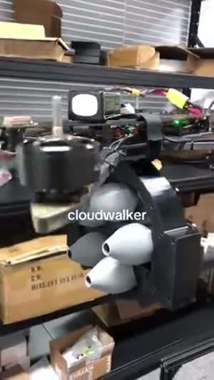 3D 프린터로 만든 드론용 수류탄 투하기