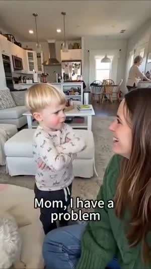 귀여운 아이의 고민