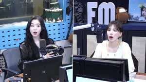 라디오에 본인앨범 홍보 들은 아이린 반응