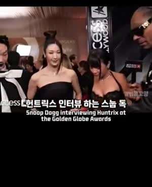 손녀에게 인맥 자랑하는 스눕독.mp4