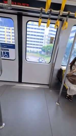 지하철 자동 창문 흐림 장치.