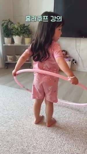 만 5세가 알려주는 훌라후프 강의