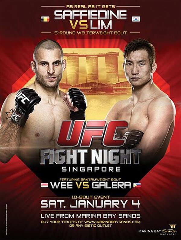 UFC 메인 포스터를 장식했던 한국 격투기 선수들..