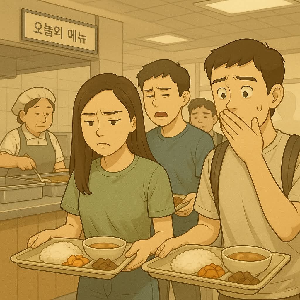요즘 애들이 급식을 대하는 자세