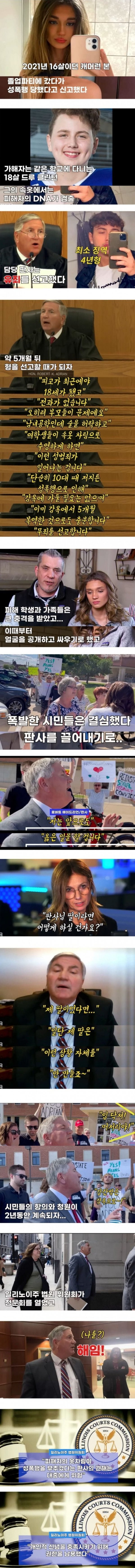 성폭행범 두둔하고 무죄준 판사의 최후