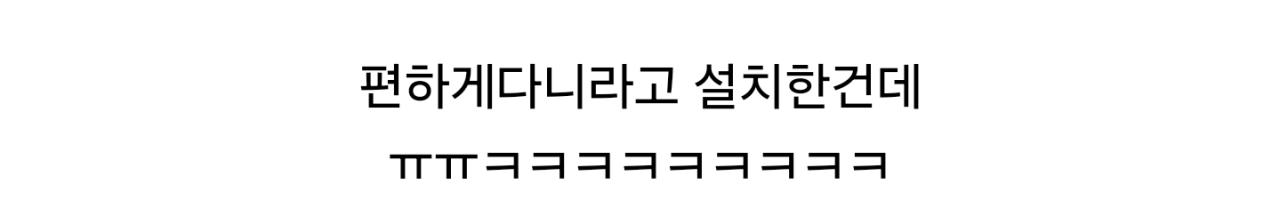 자석형 방충망 설치 후 이상하게 다니는 고양이