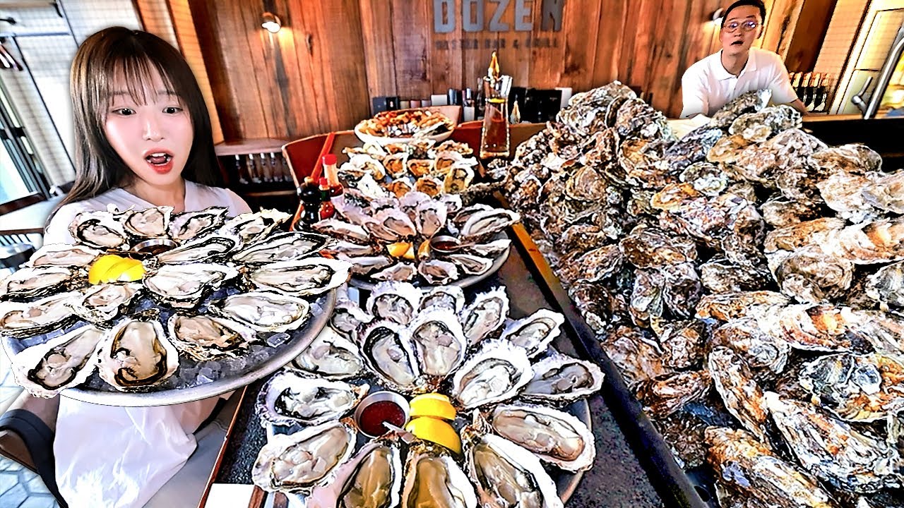 쯔양 "굴 12kg" 먹방 썸네일ㄷㄷ