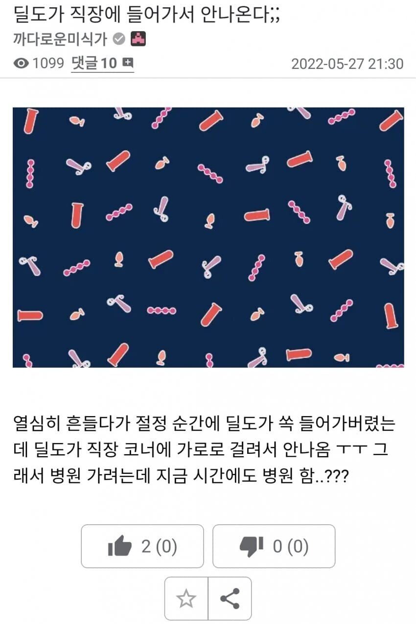 고오급 딜도에 ㅂㄹ이 달려있는 이유