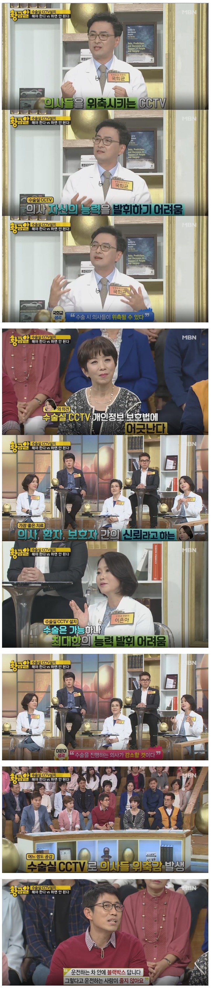 의사들이 수술실 cctv 반대하는 이유