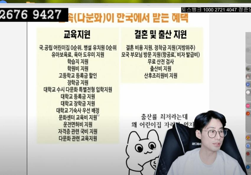 조선족이 한국에서 받는 혜택