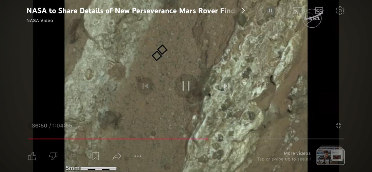 [속보] NASA 화성 생명체 발견 증거 라이브 요약