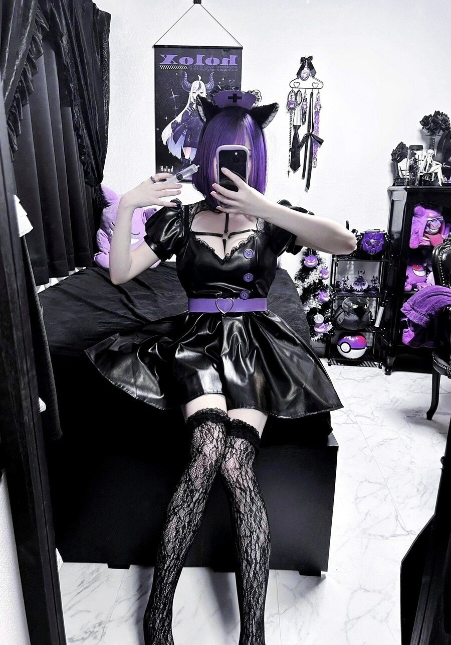 8kg이나 살쩠다는 일본 코스어