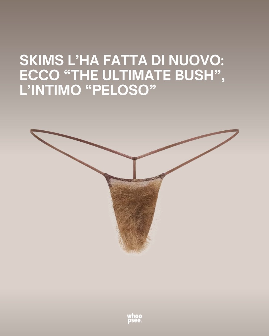 방금 공개된 킴 카다시안 브랜드 skims 신상 팬티