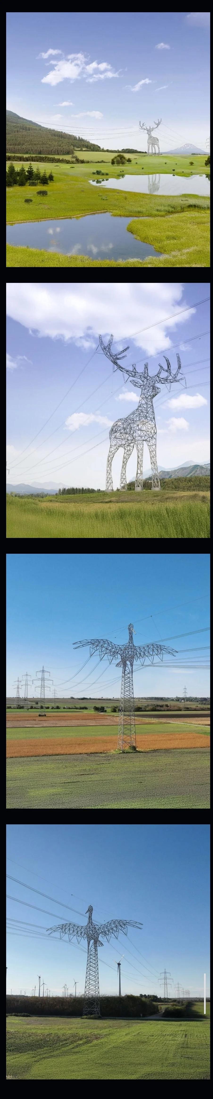 오스트리아 송전탑 근황