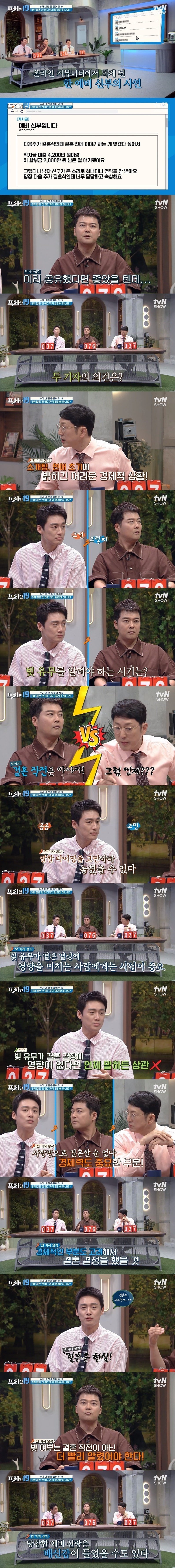 결혼식 앞두고 예비신부에게 빚 6천 있다면… 어떻게 하시겠어요?