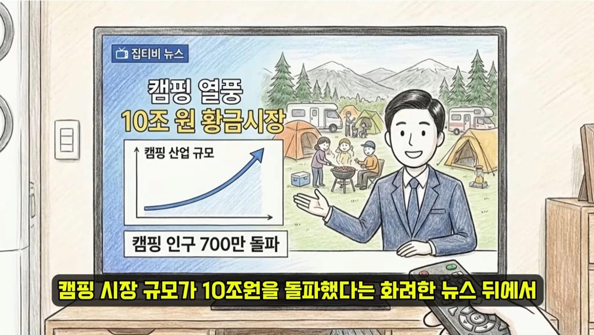 망해가고 있다는 캠핑 시장