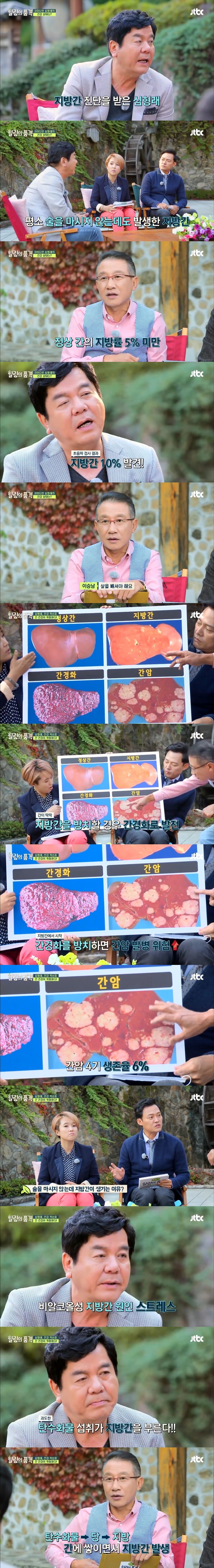 술을 안 마시는데 지방간이 생기는 이유