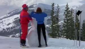 덤앤더머의 눈사람 만들기