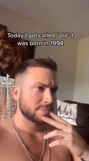 94년생인데 오늘 늙었다는 말을 들었다.